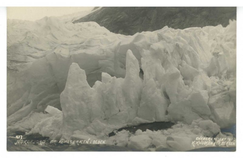 Norway - Brixdalsbraen, Oldedalen. Glacier