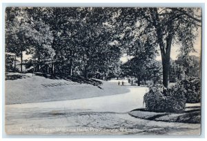 1905 Drive Roger Williams Park Providence Rhode Island Unposted Antique Postcard