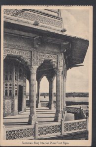 India Postcard - Summan Burj Interior View Fort Agra    RS7782