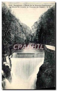 Old Postcard Dauphine Route Grande Chartreuse The Chate Guiers and L Entree D...