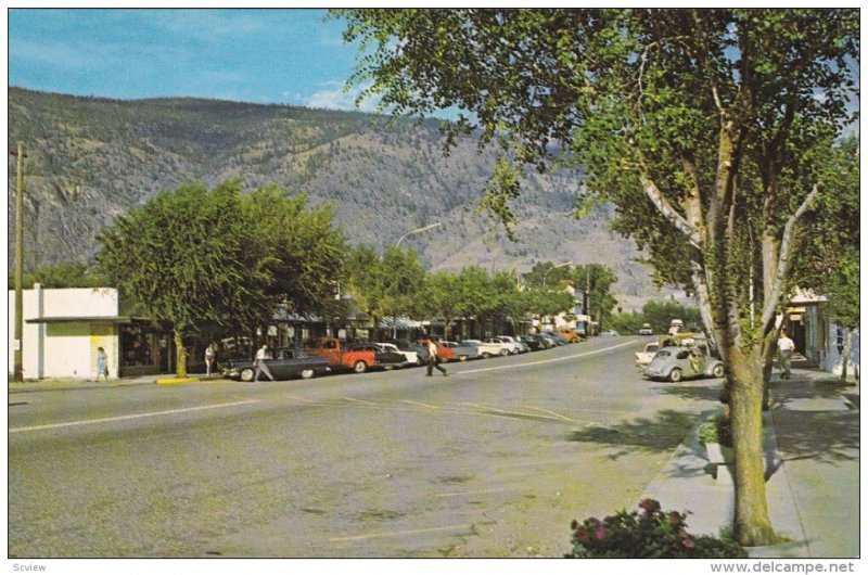 Summer Resort Street View, Osoyoos, British Columbia, Canada, 1960-70s