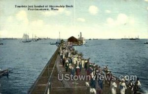 Steamship Dock - Provincetown, Massachusetts MA  