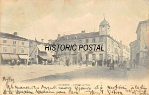 CHARMES VOSGES FRANCE~L'HOTEL de VILLE~1903 PHOTO POSTCARD