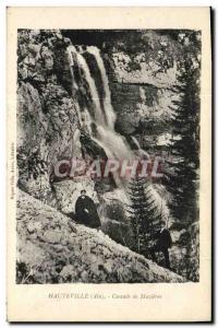 Old Postcard Hauteville Cascade Mazieres