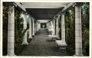 Saratoga Springs New York NY Spencer Trask Home 13094 Detroit Pub c1910 Postcard