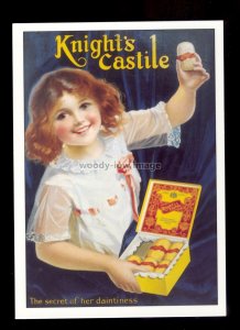 ad4060 - Knights Castile Soap - The Secret of her Skin - Modern Advert postcard