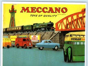 Repro Advertising MECCANO CATALOGUE 1957 Vintage Toys 4x6 Modern Postcard