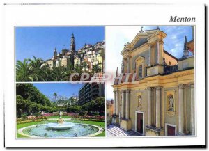 Postcard Moderne Menton