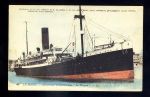 LS3434 - French Liner - CGT - La Niagara - LL postcard