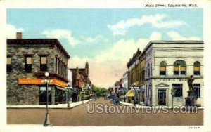 Main Street in Ishpeming, Michigan