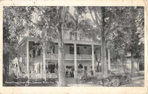 Delaware Water Gap Pennsylvania Forest House Front View Antique Postcard K87525