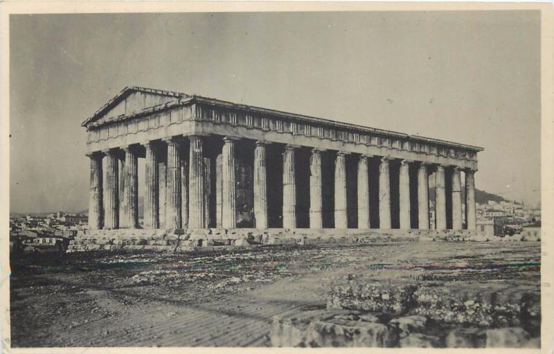 Greece Athens Temple de Thesee 1938 photo postcard