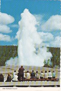 Old Faithful Geyser Yellowstone National Park