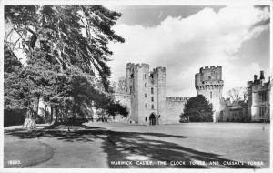 BR80295 real photo warwick castle the clock tower and caesar s tower    uk