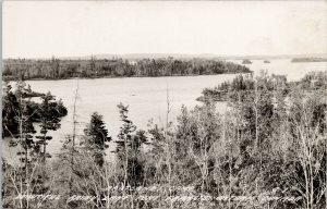 Bratland's Camp Rainy Lake Fort Frances Ontario Unused LL Cook RPPC Postcard F33