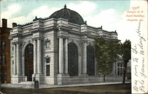 Augusta Georgia GA Railroad Bank Building c1910 Vintage Postcard