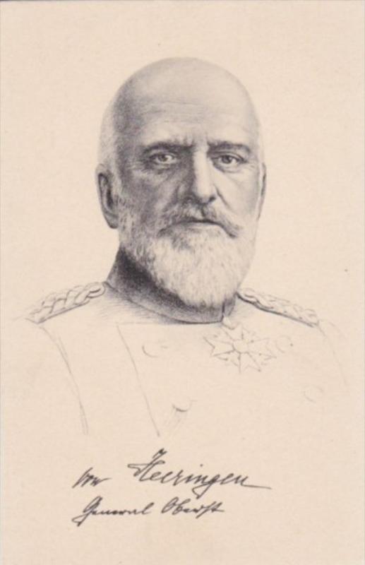 General Oberst von Heeringen