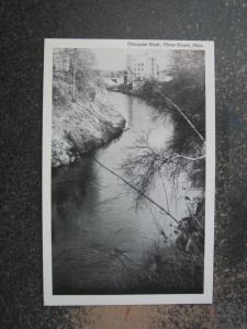 THREE RIVERS MA MASSACHUSETTS - CHICOPEE RIVER Postcard
