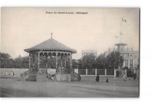 Saint Louis Senegal Postcard 1901-1907 Square General View