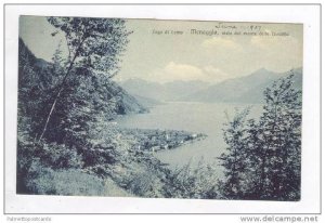 Aerial View of Town, Menaggio , Como , Italy 1900-10s