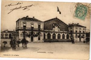 CPA St-NAZAIRE - La Gare (222913)