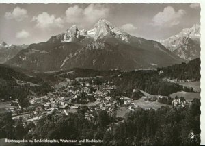 Germany Postcard - Berchtesgaden m.Schonfeldspitze - Watzmann - Ref TZ2306