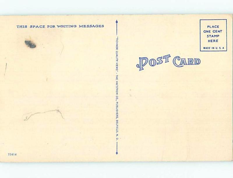 Linen RESORT SCENE Badlands South Dakota SD c4921