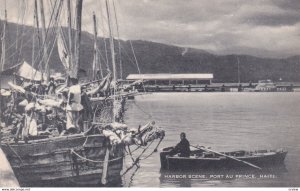 PORT AU PRINCE, Haiti, 1930-1950s; Harbor Scene