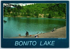 Postcard - Bonito Lake - New Mexico
