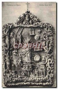 Old Postcard Bayeux Cathedral Altarpiece Louis XIII