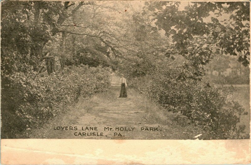 Carlisle Pennsylvania Lovers Lane Mr. Holly Park   - A18