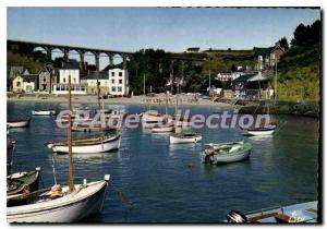 Postcard Modern BREHEC port