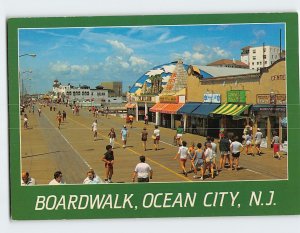 Postcard Boardwalk Ocean City New Jersey USA