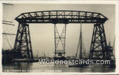 Puente Nic Avellaneca Buenos Aires Argentina Unused 