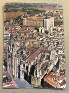 POSTCARD UNUSED -  AERIAL VIEW OF TOLEDO, SPAIN