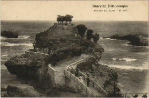 CPA Biarritz Rocher du Basta FRANCE (1126134)