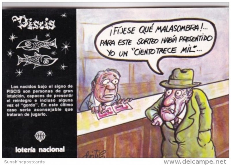 Advertising Loteria Nacional Spain PIscis
