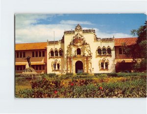 Postcard The Normal School in Santiago, Panama