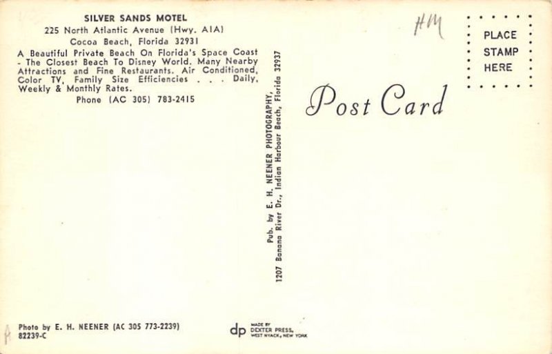 Silver Sands Motel  Cocoa Beach FL