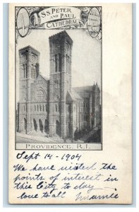 1904 SS Peter and Paul Cathedral Providence Rhode Island RI PMC Postcard