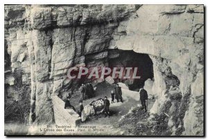 Old Postcard Dauphine Sassenage the entry of tanks