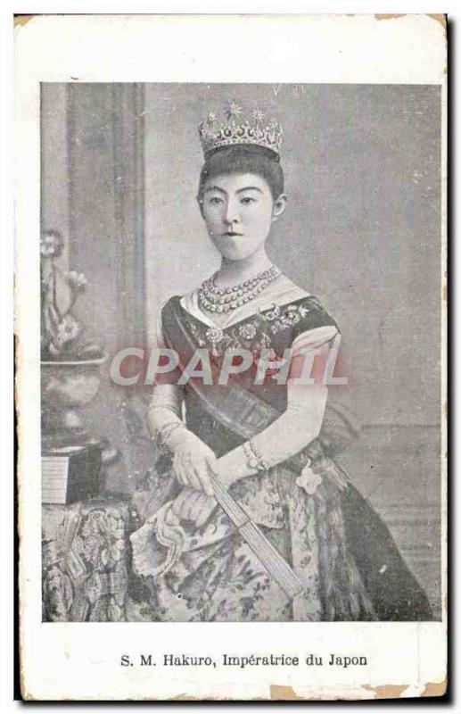  Vintage Postcard SM Hakuro Imperatrice of Nipponese Japan