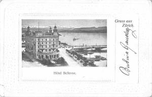 B23905 Zurich Hotel Bellevue 1900  switzerland