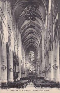 France Lisieux Interieur de l'Eglise Saint-Jacques