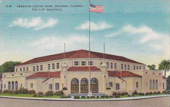 Florida Orlando American Legion Home The City Beautiful