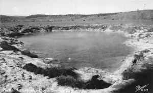 H46/ Pagosa Springs Colorado RPPC Postcard c1950s Hot Springs Pool Sanborn