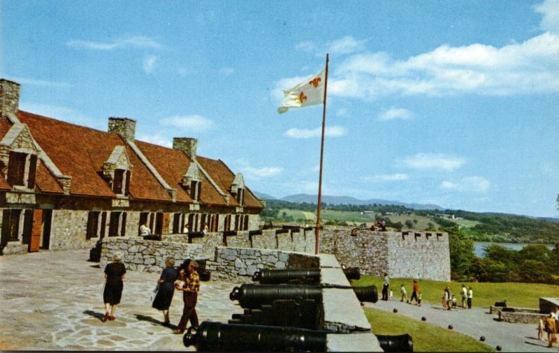 New York Fort Ticonderoga Southwest Bastion and South Barracks