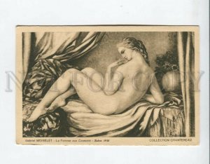 3161092 Coussins NUDE Woman by Gabriel MOISELET old SALON 1930 