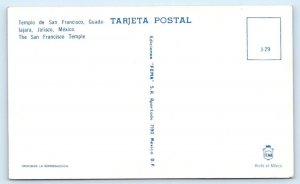 Templo de San Francisco - Guadalajara - MEXICO Postcard