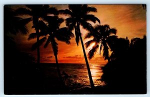 Beach Sunset TRINIDAD & Tobago Postcard